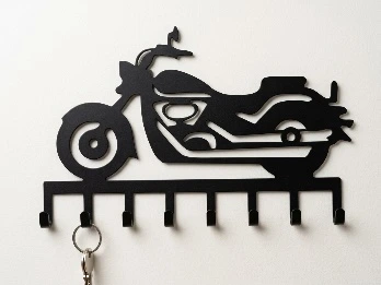 Vintage Bike Key Holder